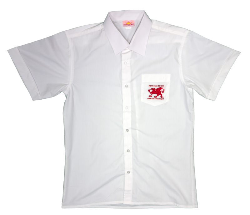 Boys White Button Sh...